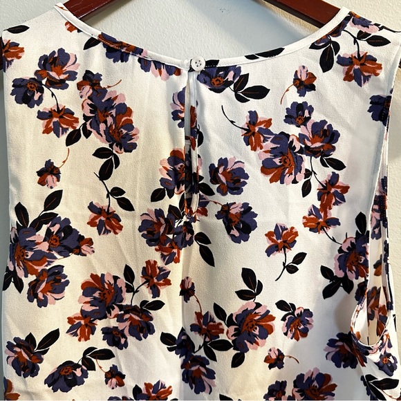 NWT Halogen floral tank top - Picture 6 of 8